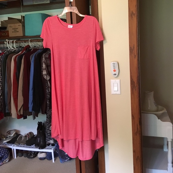 LuLaRoe Dresses & Skirts - Nwot pinky orange Carly Lularoe Dress